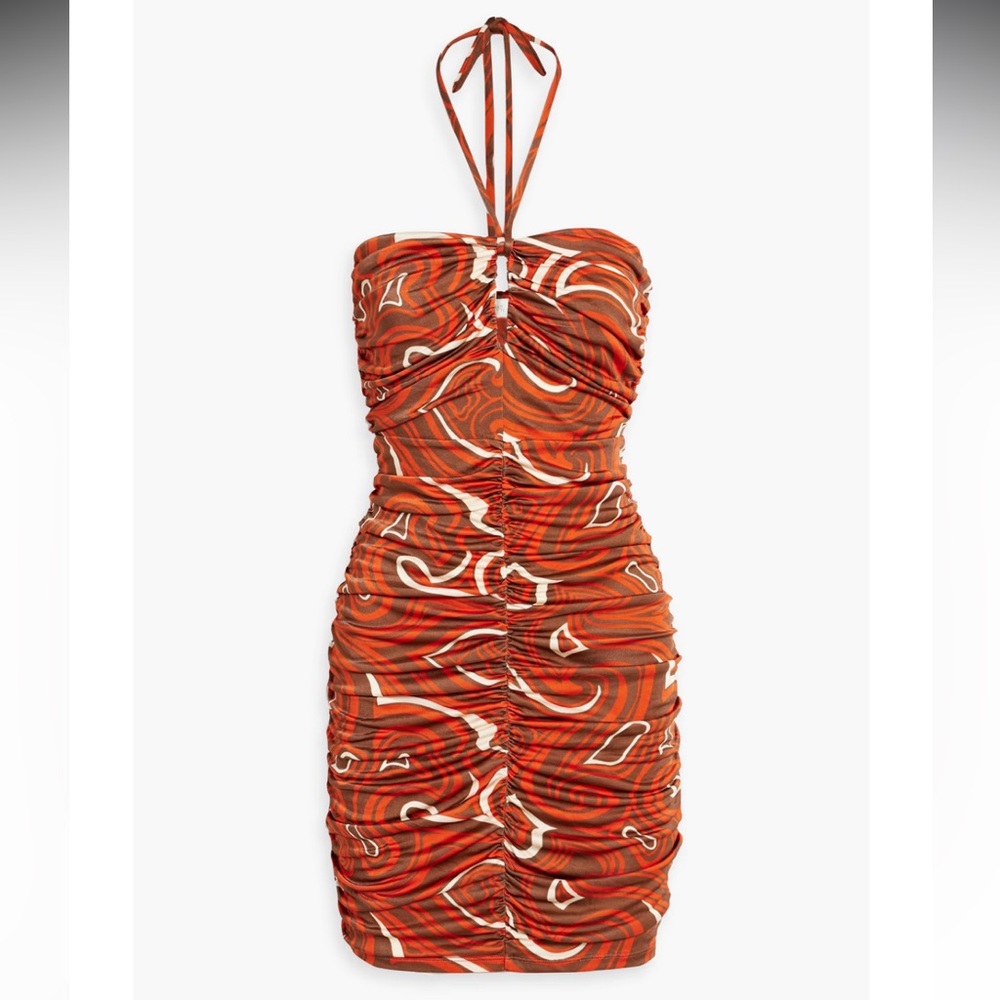Ronny Kobo women’s ruched mini dress size XS